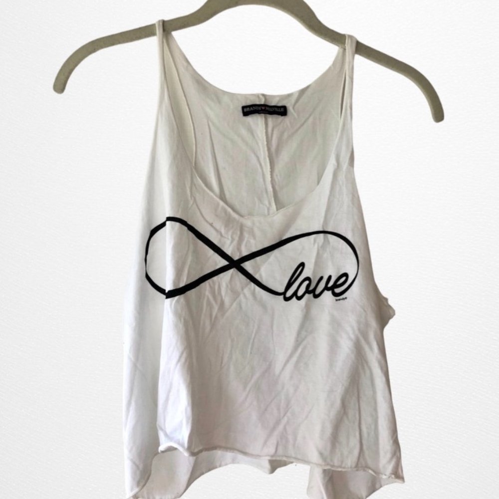 Brandy Melville Infinity Love Tank